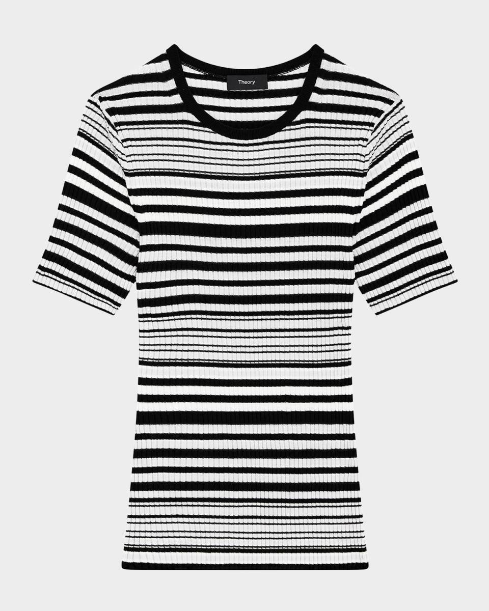 Merino Stripe T